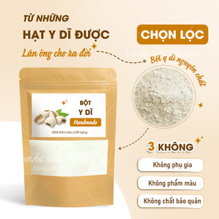 Bột y dĩ nếp 1kg, bột bobo, nguyên chất, thơm mịn, dùng pha uống, nấu cháo, đắp mặ nạ - Lãn Ông