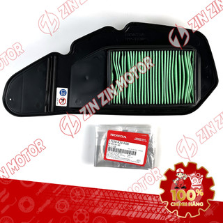 Bộ Pô E, Hộp Lọc Gió Vario 125 2023 2024 17220-K2V-N30, 17225-KWN-980, 17245-KZR-600 Chính Hãng - ZZM