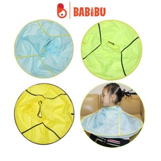 Áo choàng cắt tóc, chống dính tóc lên người họa tiết cho bé