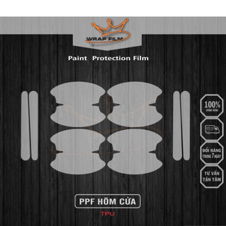 PPF TPU bảo vệ hõm cửa ô tô – Cắt khuôn sẵn, trong suốt, tự phục hồi vết xước