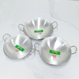COMBO 3 CHẢO NHÔM CAO CẤP HUNGHOME (24cm – 26cm – 30cm) 🍳