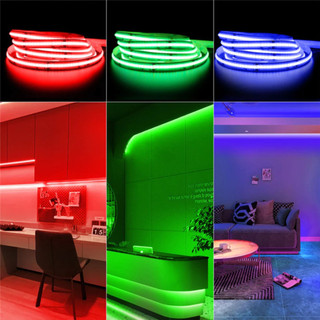 Cuộn led COB 24v 10m siêu sáng, led dán COB trang trí đa năng.