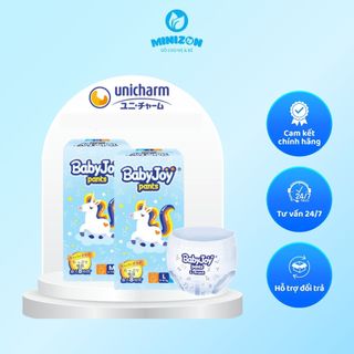 [MUA 2 TẶNG 1 QUÀ] Bỉm - Tã Quần Baby Joy Unicharm M50/L50/XL50/XXL50 Mỏng Thoáng Chỉ 2mm Công Nghệ Nhật