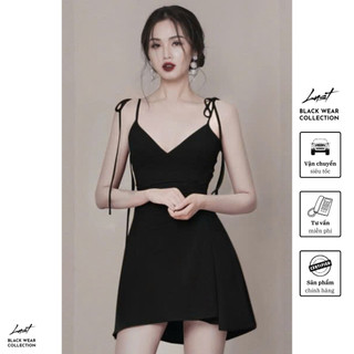 Váy 2 dây dáng ngắn cổ tim cao cấp LUST chất liệu dày dặn thiết kế đẹp -  M94_T