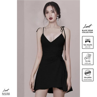 Váy 2 dây dáng ngắn cổ tim cao cấp LUST chất liệu dày dặn thiết kế đẹp -  M94_T