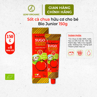 Sốt cà chua hữu cơ cho bé Bio Junior 150g (Từ 8 tháng tuổi)