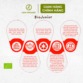 Sốt cà chua hữu cơ cho bé Bio Junior 150g (Từ 8 tháng tuổi)