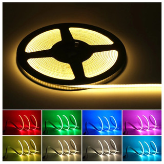Cuộn led COB 24v 10m siêu sáng, led dán COB trang trí đa năng.