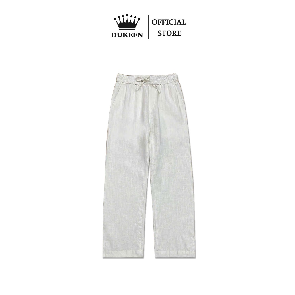 Quần Đũi Xếp Li Ống Suông Dukeen Basic Vibe Unisex Nam Nữ Local Brand QD059