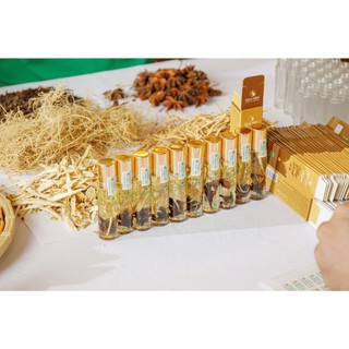 Tinh dầu thảo dược Thái Bình Du - Hoa Nén - Thư giãn, giảm stress, giữ ấm, giảm say tàu xe - 10ml