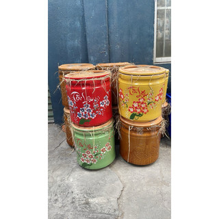 Hủ/Khạp Gốm Đựng Gạo/Lúa Có Nắp Từ 3Kg Đến 10kg - Dùng Muối Dưa Cà - Gốm Men Đẹp Dày