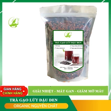 Trà gạo lứt giảm cân, trà gạo lứt đậu đen xanh lòng gói 500 - 1000 gram