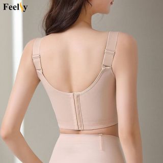 [Chính Hãng Cao Cấp] Áo lót nữ định hình Feelsy bra nâng ngực, bản to gọn mỡ lưng nách có khe lót thêm đệm B56