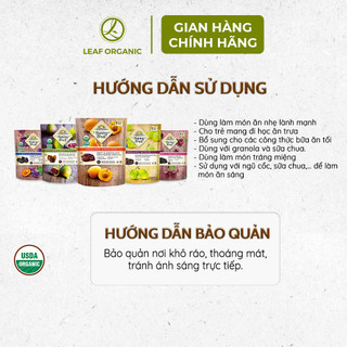 Các loại quả khô hữu cơ Sunny Fruit:  nho khô, mận khô, sung khô, cherry khô , mơ khô hữu cơ