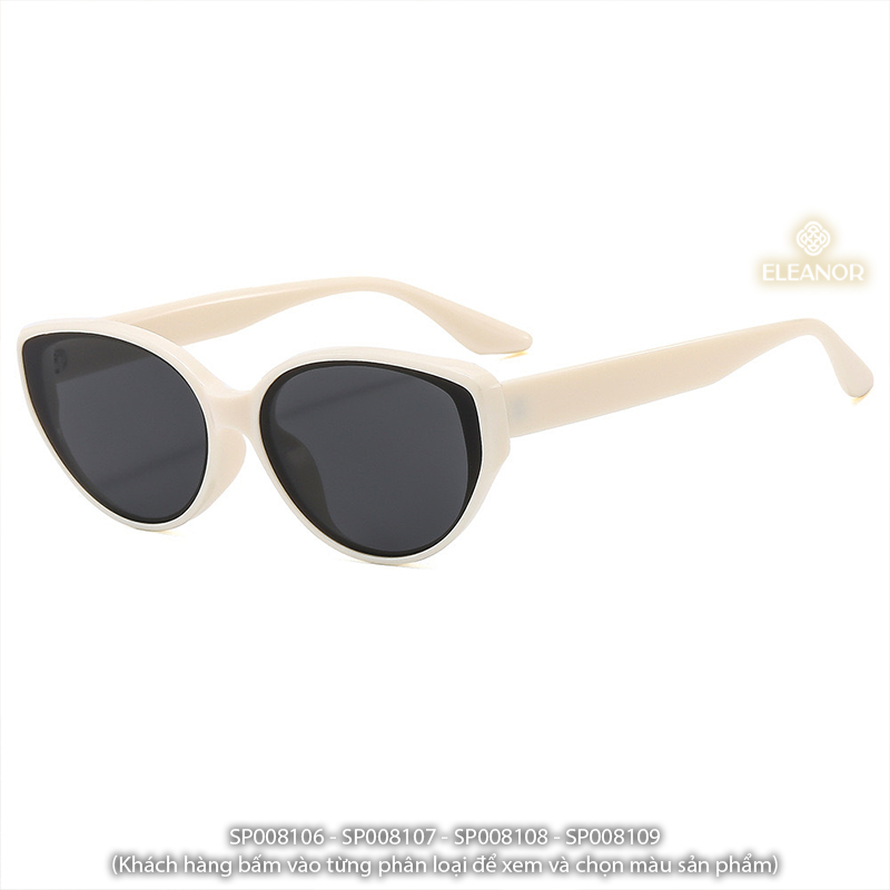 Kính râm nam nữ Eleanor Accessories nhiều màu kính mát cá tính phụ kiện trang sức thời trang 8106