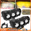 【một cặp】Đèn LED Sương Mù Siêu Sáng 2024 12V 24V Cho Xe Hơi Xe Máy,Xác thực và chất lượng tốt