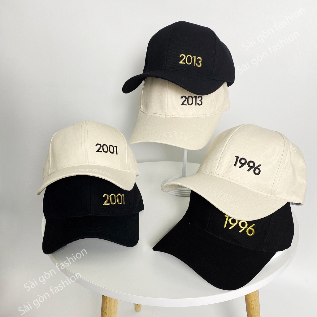 Nón kết thêu Năm sinh | Mũ lưỡi trai Năm sinh Form trẻ em 2016 - 2020 thời trang phong cách Unisex