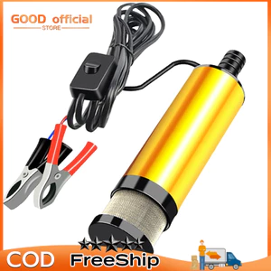 【🌞BH 6 tháng】Bơm Nhiên Liệu Bằng Hợp Kim Nhôm 38mm 51mm 12V 24V 12L/Phút