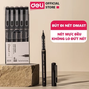 Bút Vẽ Kỹ Thuật Drawing Pen Cao Cấp Deli Bút Đi Nét Nhiều Loại Ngòi Kháng Nước Vẽ Caligraphy Phác Thảo