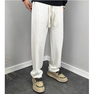 Quần Nỉ Jogger Ống Xuông Nam Nữ Đẹp Phối Vân Nổi Sành Điệu,Chất Liệu Nỉ Ngoại Siêu Dày Dặn Cực Ấm Áp