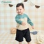 Áo Nỉ Cotton Bé Trai, Bé Gái Phối Màu Uala UR3644