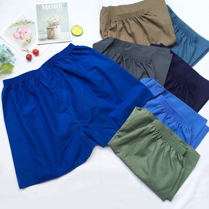 COMBO 5 Quần đùi vải kate đáy tam giác cho cho người trung niên