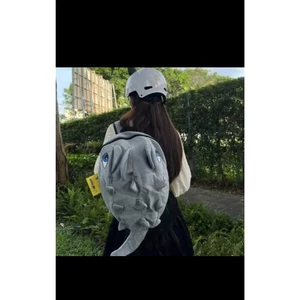 Balo khủng long vải nhung mịn - Balo khủng long size lớn nhiều màu lựa chọn đi học đi làm đi du lịch