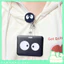 Bao Đựng Thẻ Nhân Viên Dọc / Ngang Nhựa ABS Phong Cách Phong Cảnh Nhân Vật Anime Manga Susuwatari Dark Ball