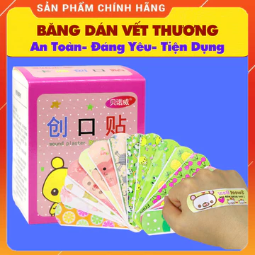 Băng Dán Vết Thương Kute Hoạt Hình Hàn Quốc - Băng Urgo Cute Dán Vết Thương