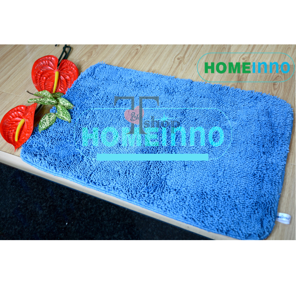Thảm Lau Chân, Thảm Chùi Chân Chống Trơn Trượt San Hô Siêu Thấm Nước Homeinno Nhiều Kích Thước