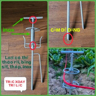 Trục xoay kéo dây LOẠI TỐT (Tiết kiệm nhân lực - 1 người làm)