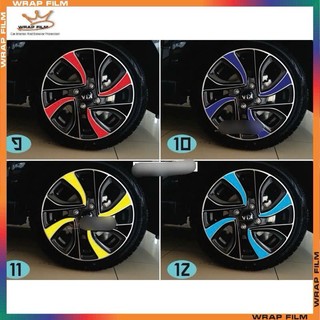 Decal dán mâm Kia Morning (5bánh)