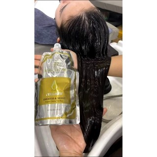 Kem hấp tóc RASTFOR 550ml (CHÍNH HÃNG) Phục Hồi Ngăn Tóc Gãy Rụng , Siêu Mềm Mượt Tóc