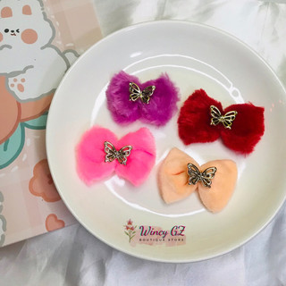 Kẹp Tóc Nơ Hình Bướm Dễ Thương Xinh Xắn