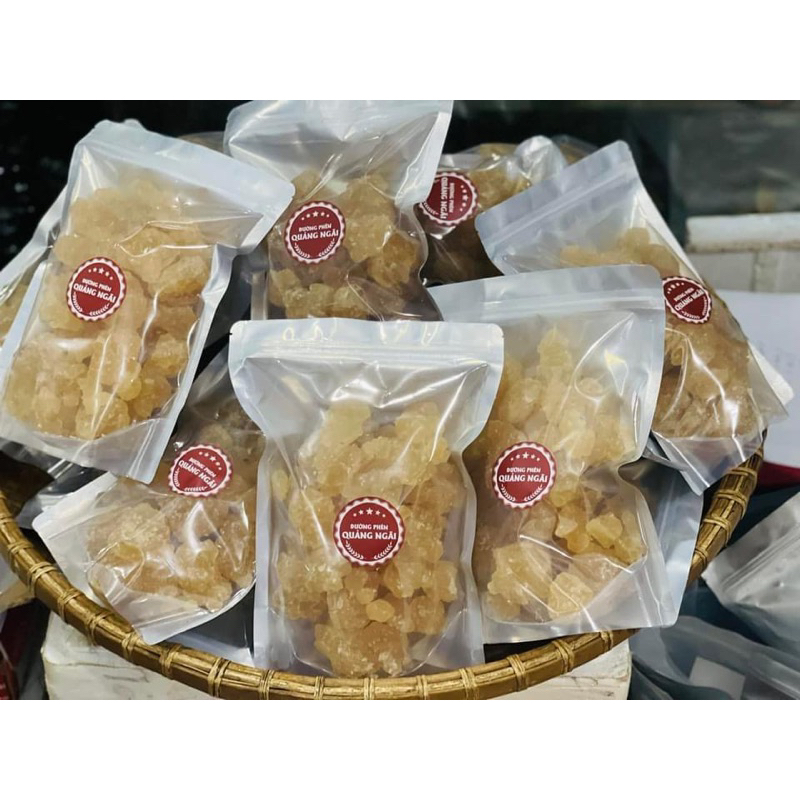 Đường phèn thô Quảng Ngãi hàng loại1(Không tẩy ,thơm,ngọt thanh)