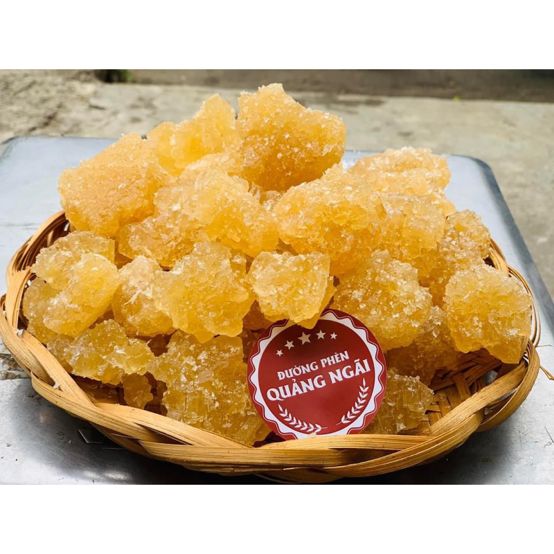 Đường phèn thô Quảng Ngãi hàng loại1(Không tẩy ,thơm,ngọt thanh)
