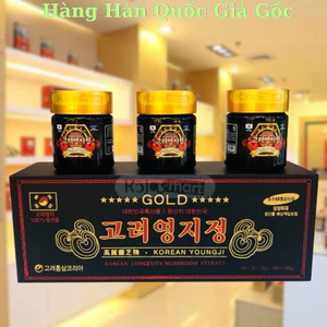 Cao Linh Chi YoungJi Hàn Quốc Hộp Đen 3 Lọ x 120Gr, Tăng Cường Hệ Miễn Dịch Và Ổn Định Huyết Áp