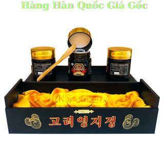 Cao Linh Chi YoungJi Hàn Quốc Hộp Đen 3 Lọ x 120Gr, Tăng Cường Hệ Miễn Dịch Và Ổn Định Huyết Áp
