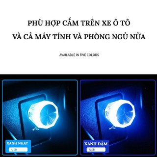 Đèn Led Trang Trí Nội Thất Ô Tô Xe Hơi, Cắm USB Ô Tô, Phòng Phủ Tiện Hơi