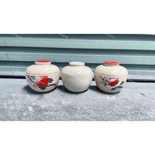 Thố Vẽ Cảnh/Chim Hoa/Chuồn Cực Xinh Nhiều Kích Cỡ Men Xịn Đẹp Đựg Gia Vị -Gà Tiềm-  Gốm Lái Thiêu Cho Người Hoài Niệm