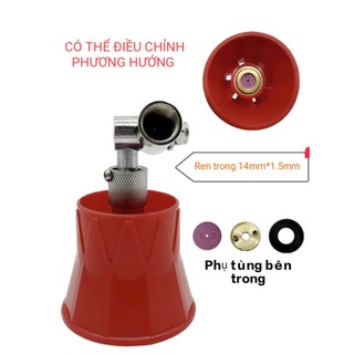 BÉC XỊT ĐIỀU CHỈNH  (Thân bằng đồng) (mặt phun lỗ phun 1.5mm)