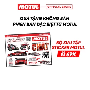 Bộ sưu tập sticker Motul phiên bản giới hạn