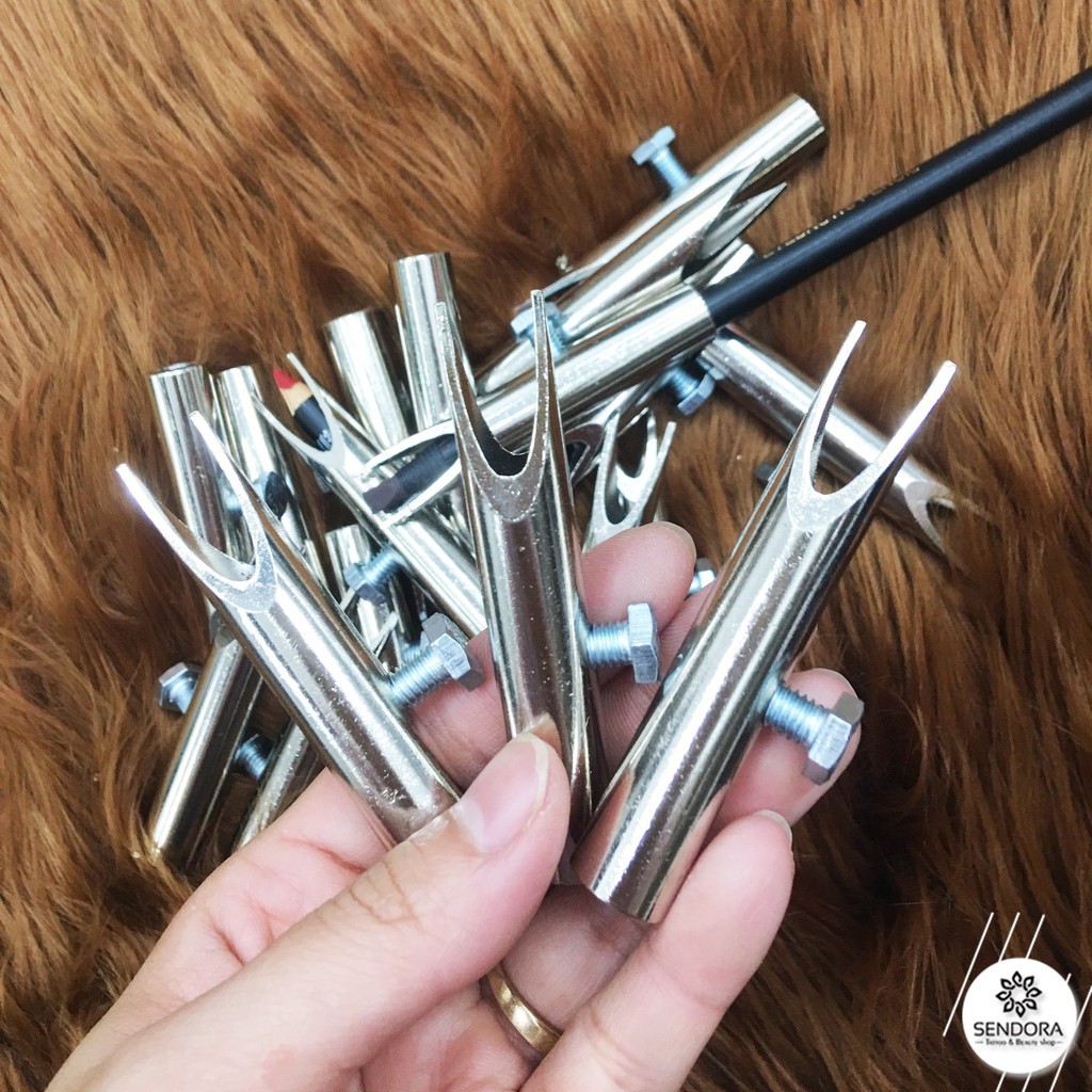Kẹp Gọt Chì Inox, Tiện Lợi Dành Cho Chì Đá, Chì Xé