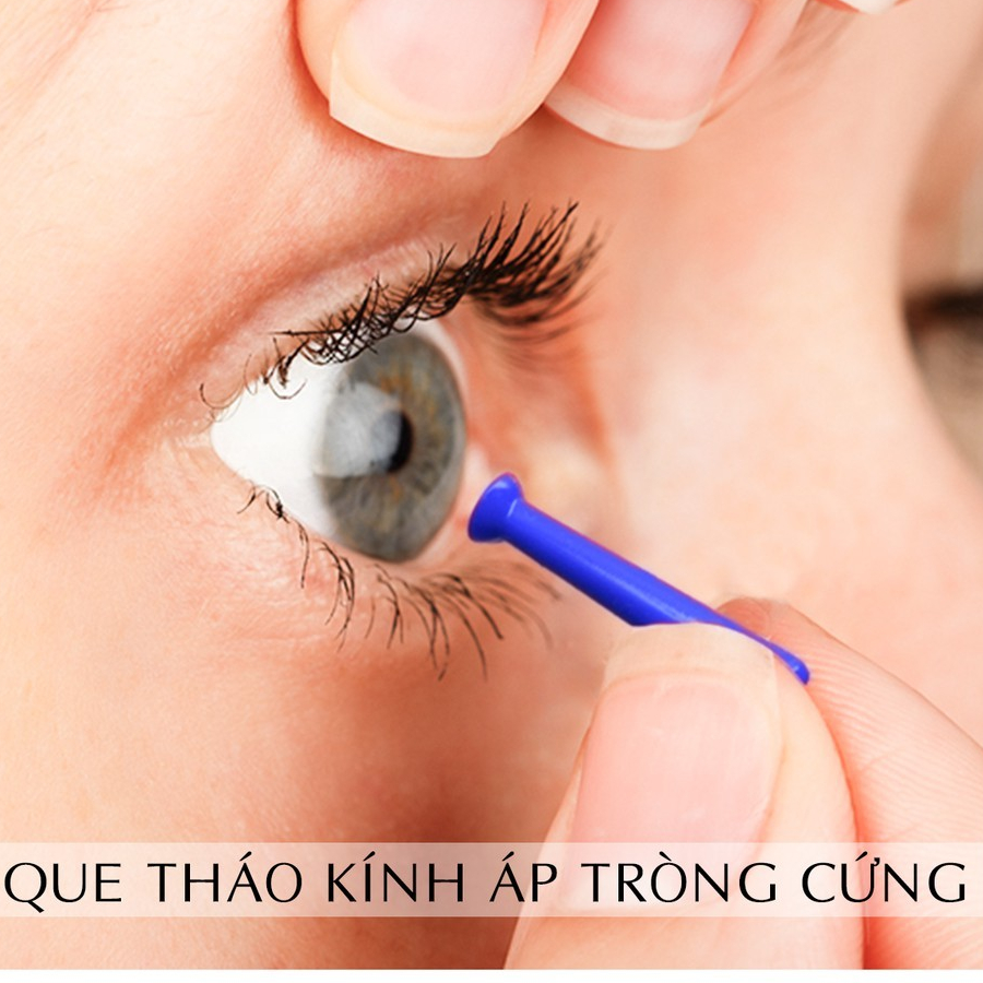 Que tháo kính áp tròng cứng Ortho-K 💥HÀNG CAO CẤP💥 Cây gỡ lens cứng tiện lợi, vệ sinh và an toàn