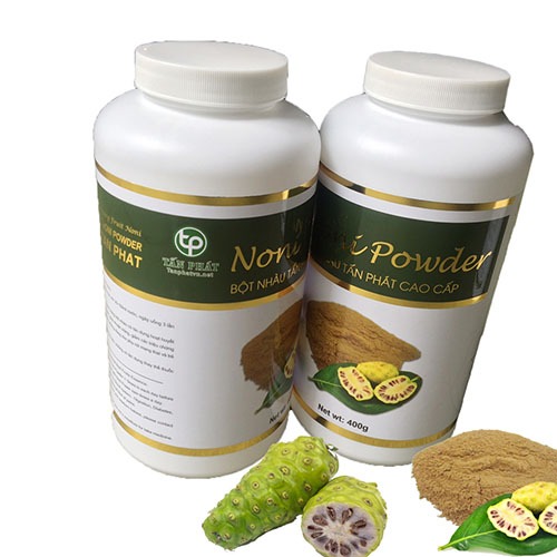 Bột nhàu nguyên chất - dạng hũ cao cấp 400gram - hàng loại 1 tốt cho sức khỏe