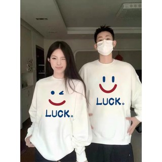 Áo hoodie áo hoodie đôi sweater nam nữ local brand Luck unisex nam nữ nỉ cotton mịn Form Rộng Hàn Quốc [A106]