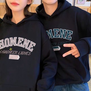 Áo Hoodie ,áo hoodie đôi Sweater nam nữ Homene , hoodie có mũ nỉ cotton mịn form Hàn Quốc [A104]