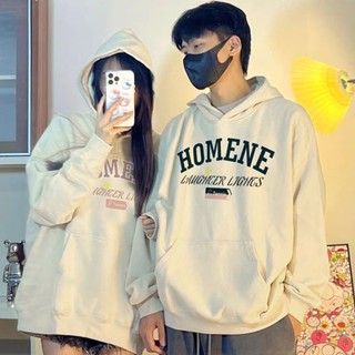 Áo Hoodie ,áo hoodie đôi Sweater nam nữ Homene , hoodie có mũ nỉ cotton mịn form Hàn Quốc [A104]