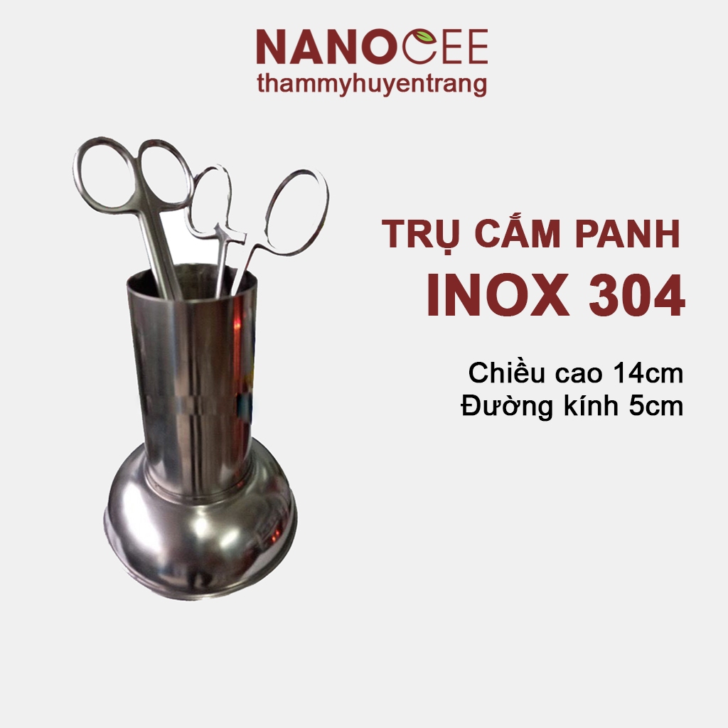 Trụ Cắm Panh Y Tế, Ống Inox Đựng Kéo Cắt Chỉ, Dụng Cụ Y Tế, Dụng Cụ Spa ...