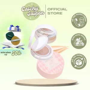 Phấn nước 2 tầng GOGOTALES kèm phấn phủ Cushion Phấn Phủ Kết Hợp 2 Tầng GOGO TALES